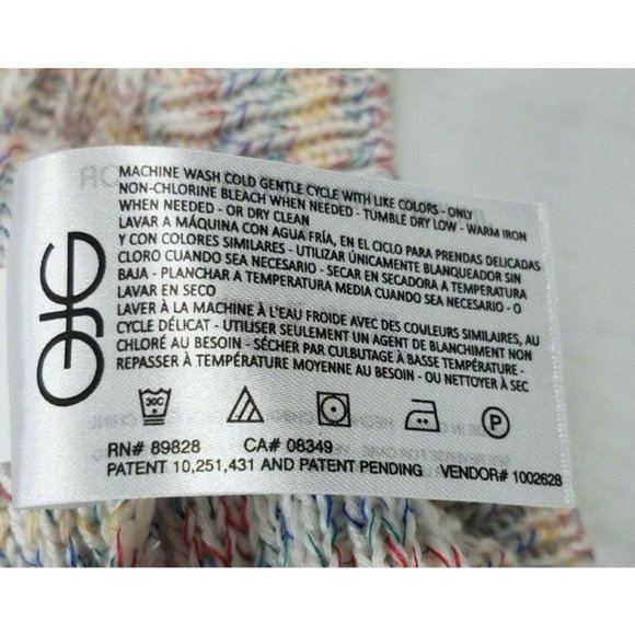 Ella Moss Sz. L Margie Stylish Cable Pattern Design Sweater Tank Top NWT - Picture 9 of 9